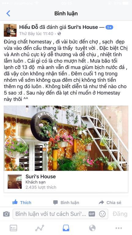 Suri'S House Homestay Đà Lạt Exterior foto